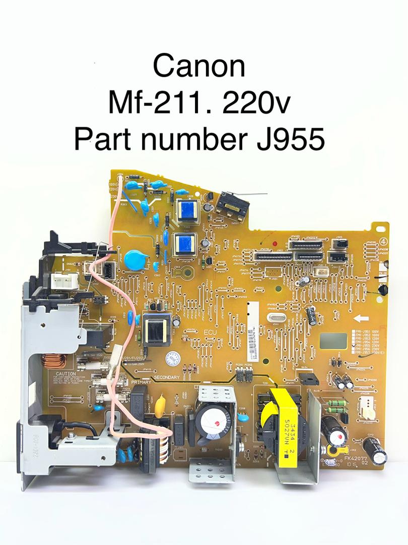 برد پاور  p/n:j955 canon mf 211,216 220v